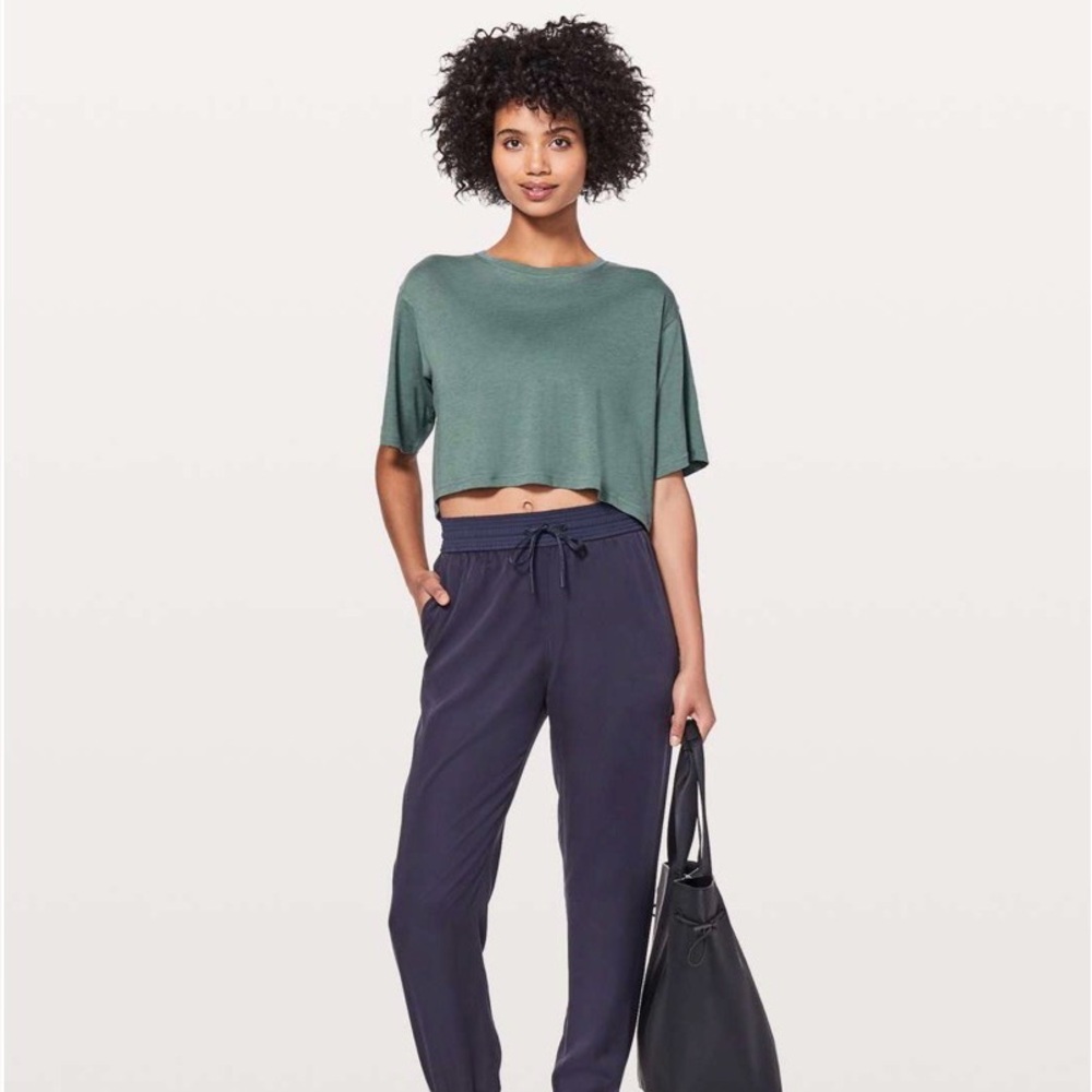 Lululemon Cortes Crop Tee Size 4